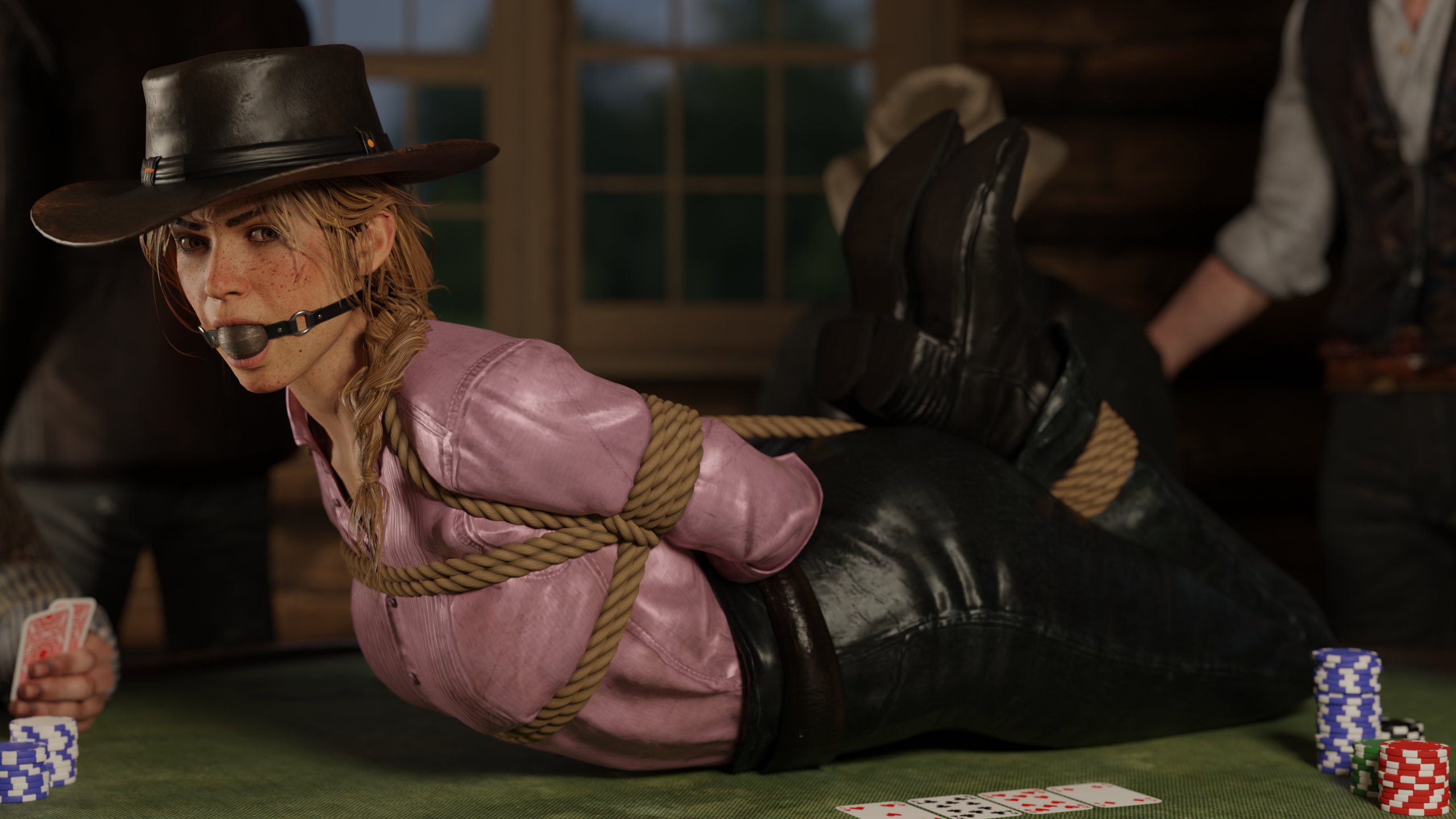 Some lucky Lemoyne Raiders got their hands on Mrs Adler, and they're using her as the pot for their weekly poker game! https://t.co/eJehZVnn1j