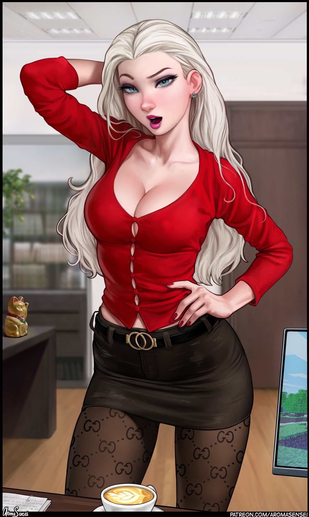 Elsa 💄❄️ (without text) https://t.co/wa15FtMQBE