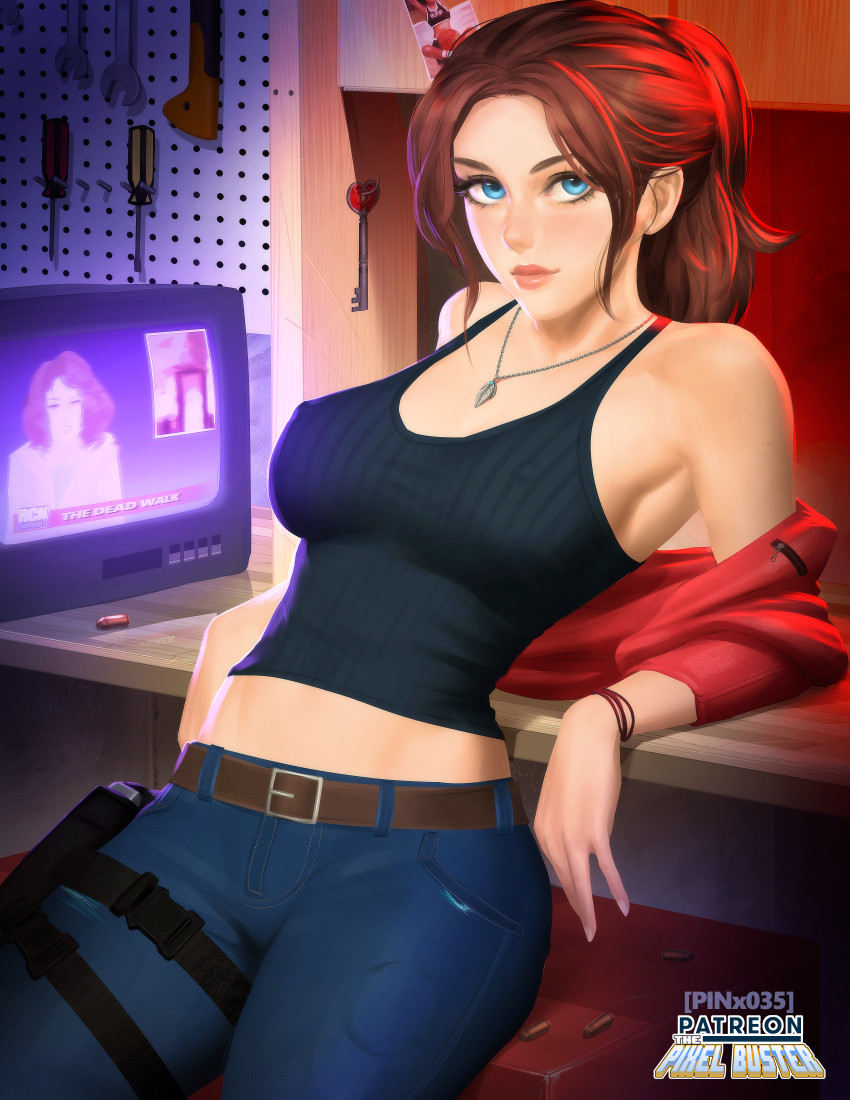 Between finally playing Resident Evil 2 remake and the the RE chapter of Dead By Daylight I've seen too much Claire to pass up a chance to draw her. https://t.co/yPyvIZI4Dc
