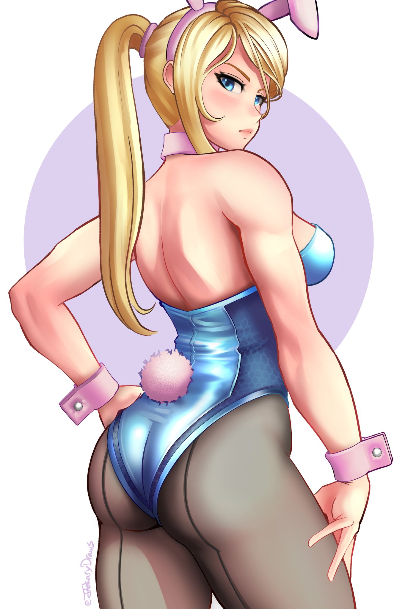 Bunny Samus repost because I'm still in a Metroid mood 💙 https://t.co/UOewnh6R8a