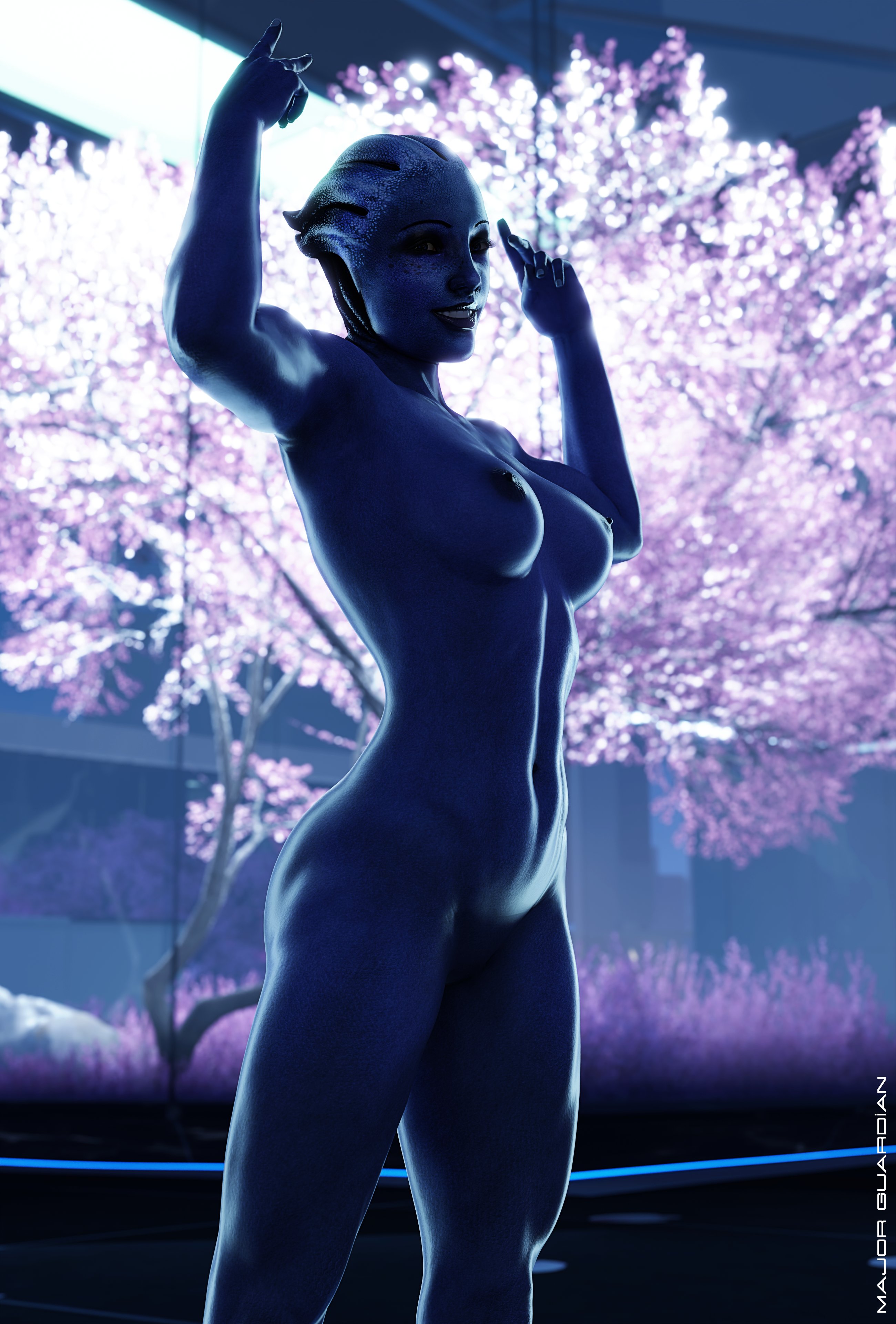 "Blue Beauty"
I think i'll also share my tests/abandonned stuff, here's 4 renders instead of 1. :D
Thanks to @Th3Celtic as usual for #LiaraTsoni
4K links : https://t.co/ReRnrSoaeI
#Blender #Blender3d #Liara #MassEffect #blendernsfw https://t.co/8REgMs3imY