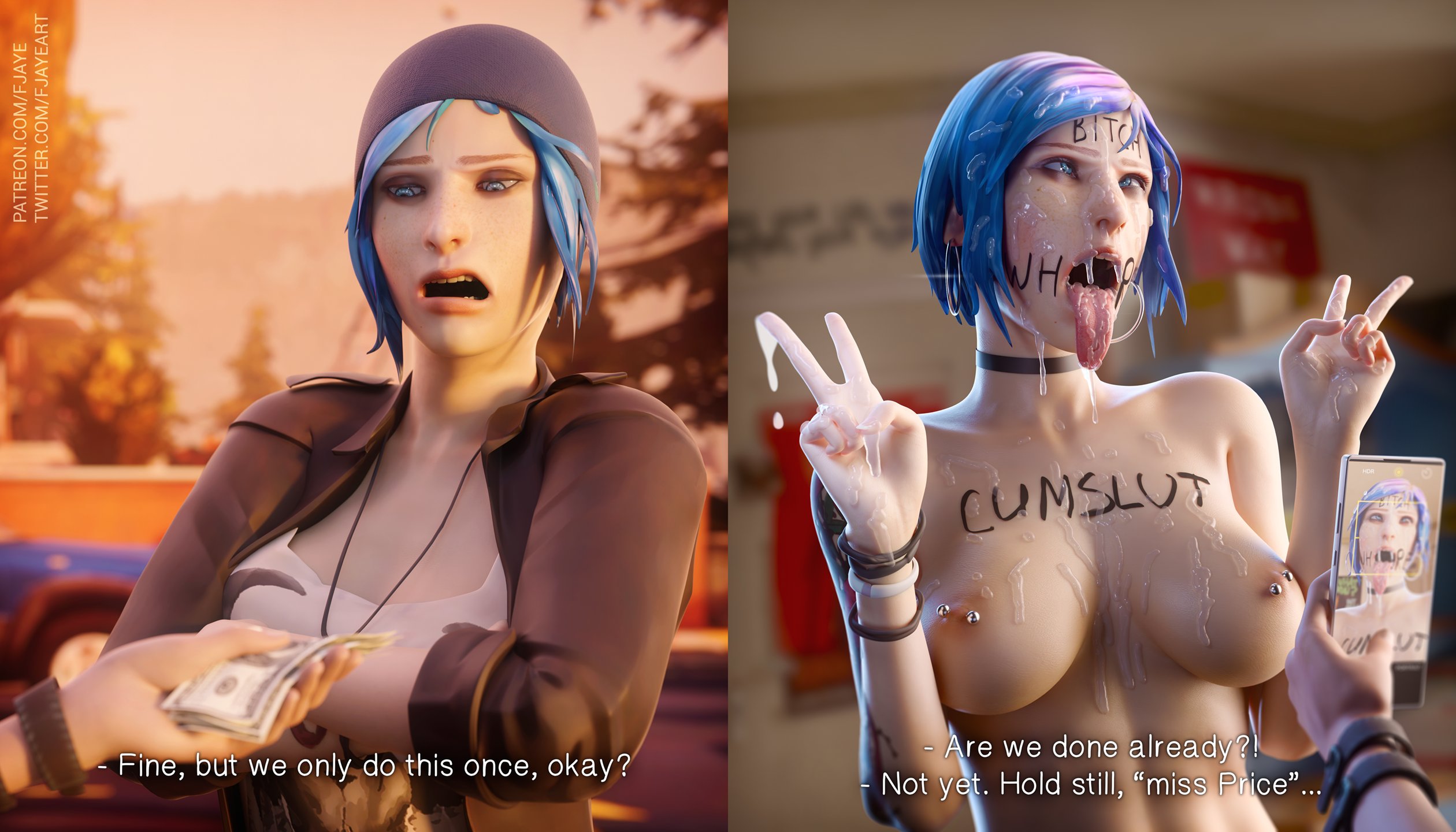 Models | Chloe @isj819, room by Starbrain, tongue @Vinny_arts
Catbox | https://t.co/jSg2WsM7rU
4K/No watermark | https://t.co/OVWS8KOyYK
#LifeisStrange #3dx #rule34 #hentai #chloeprice https://t.co/GdMKjjmM22