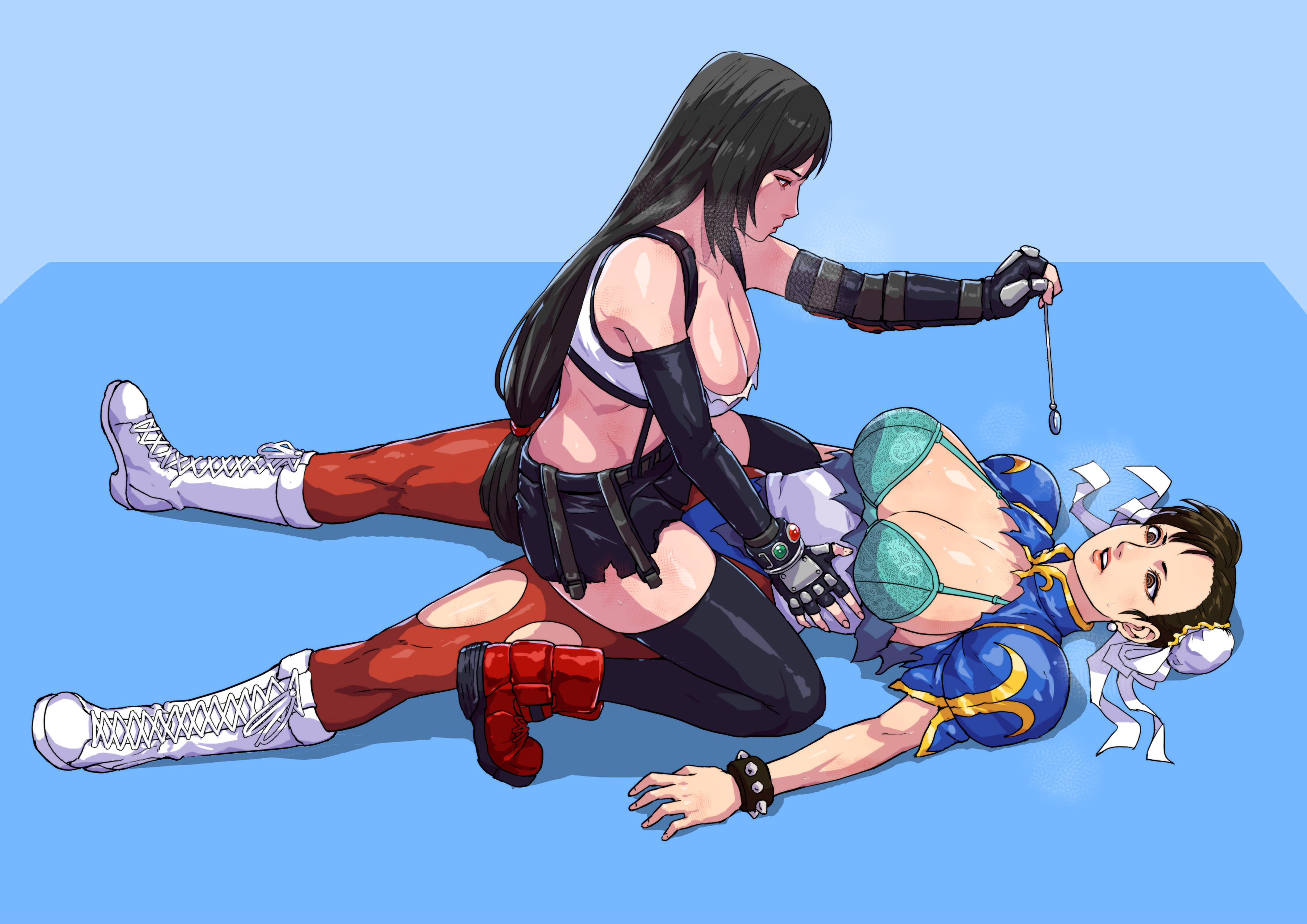 Tifa vs Chun li
commission work https://t.co/fJteNCyRgv