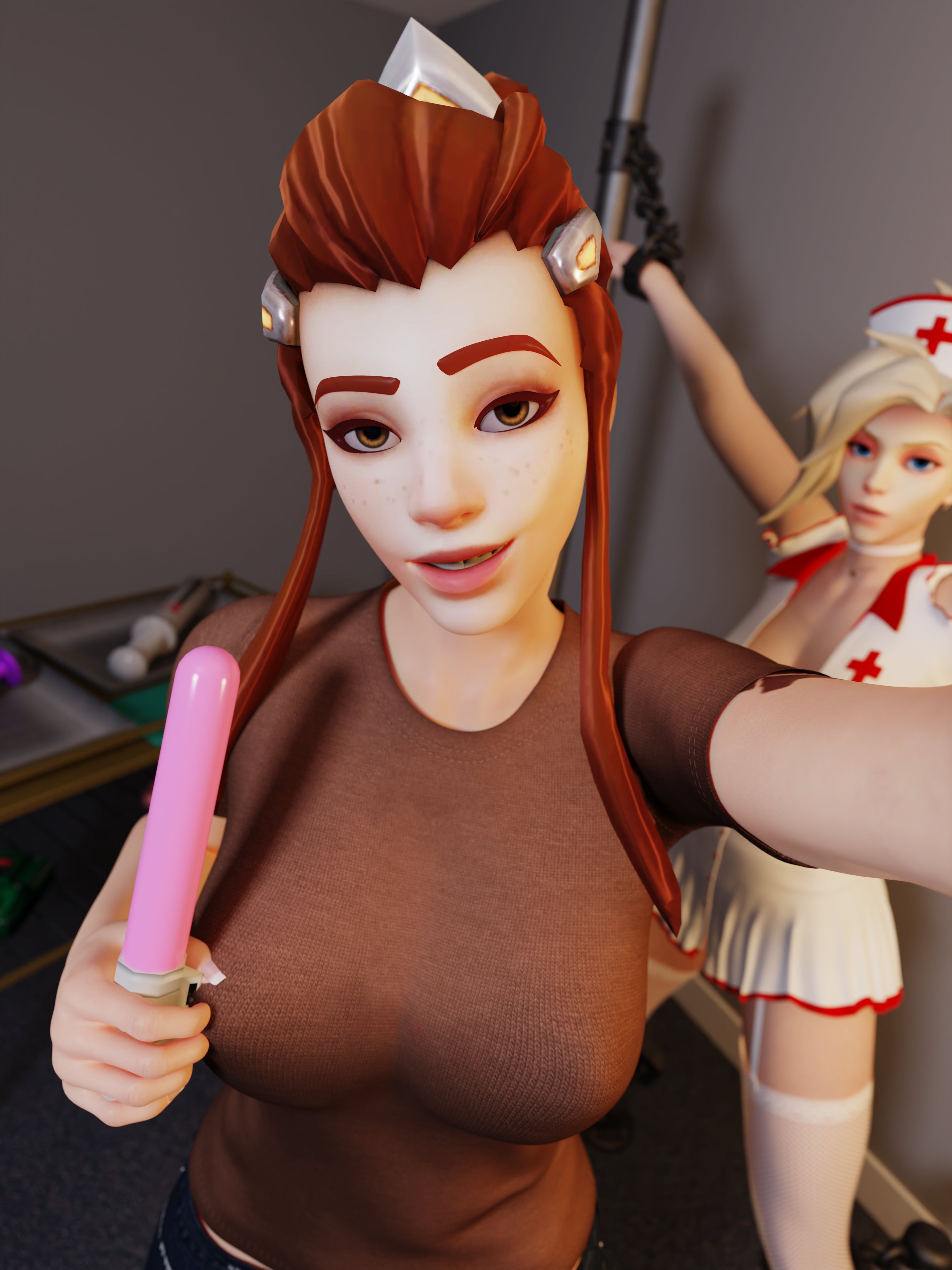 Brigitte x Mercy part 1/?
With caption: https://t.co/0bfRaA7jCG
Without caption: https://t.co/DZquaHsvS1
Part two should be ready tomorrow-ish. https://t.co/gxUyc7mJTU