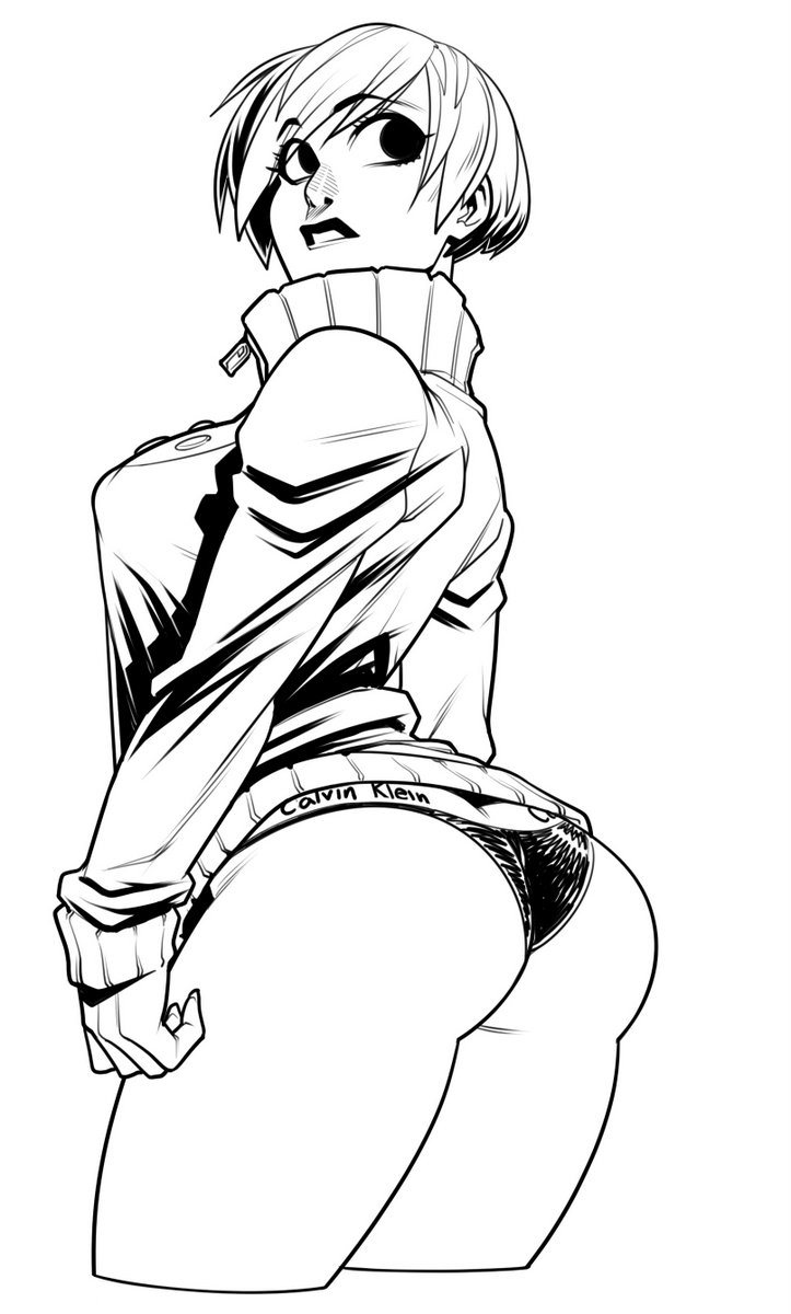 commission for @Tambasarem its chie from persona, enjoy! https://t.co/y3mWOEh0Dr