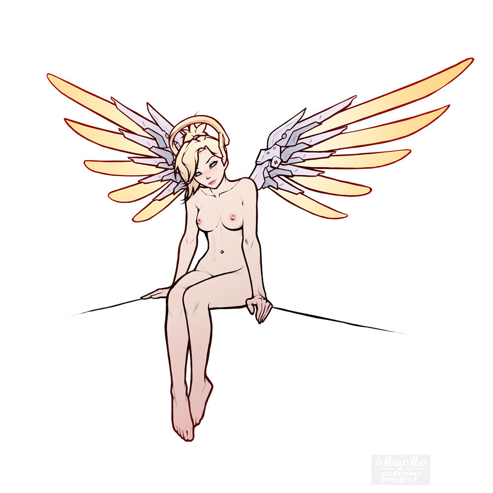 h1kar1ko:Mercy, “Overwatch”.