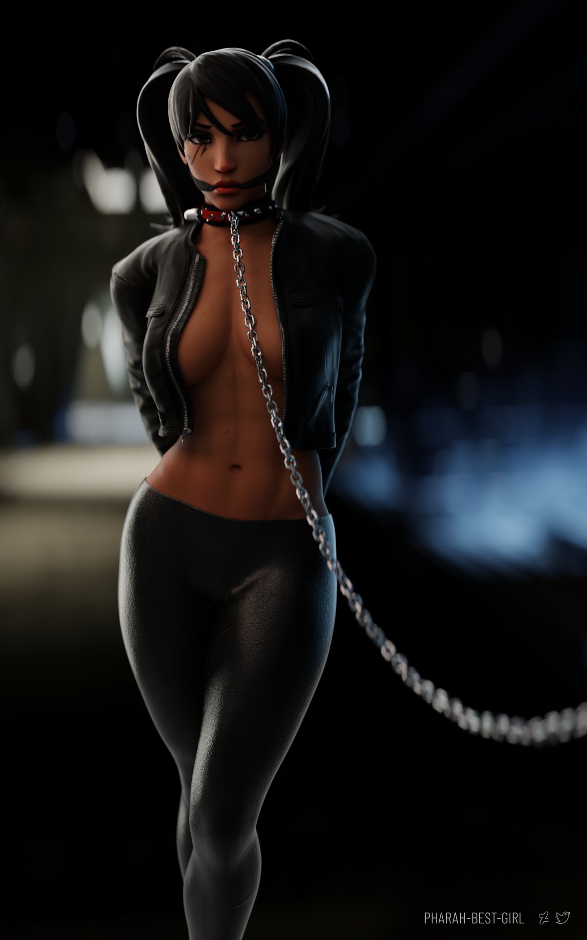 I wanted to add some bondage/fetish props to the #pharah model so I ended up making a different variation of the previous render for each. Might as well show off some different outfit combos along the way.
part 3 and the model update coming soon https://t.co/Gi3yjfIafM