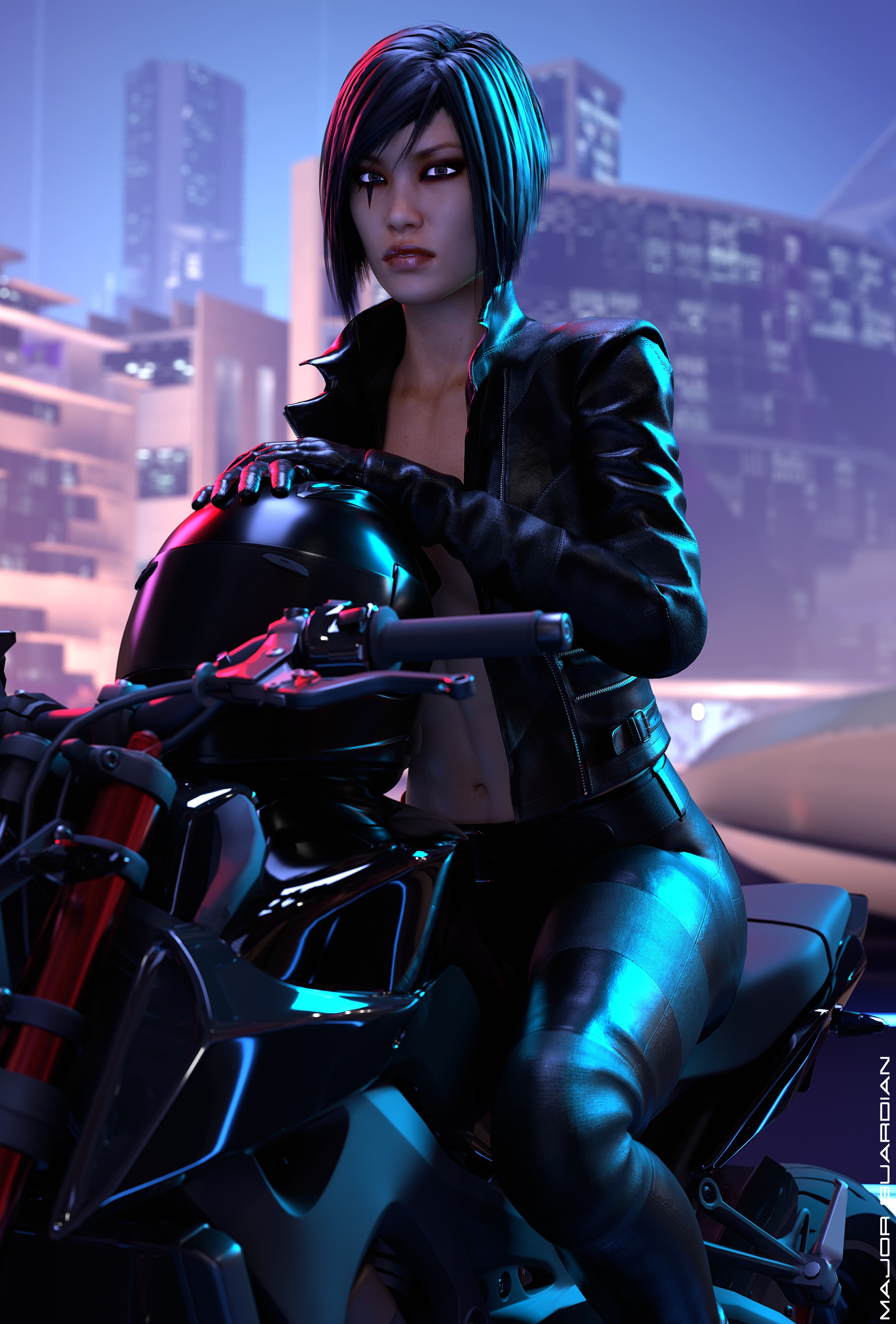 "Biker's Edge"
Really proud of the result, I rarely spent such amount of time on a project it was cool !🥰
Many thanks to @Th3Celtic for his #Faith model🥰
And of course @Sanguine3DX for the bike :D
6K versions : https://t.co/DsQyWCiEA6
#Blender3d #MirrorsEdge #Digitalart #Fanart https://t.co/2sWltSbKsk