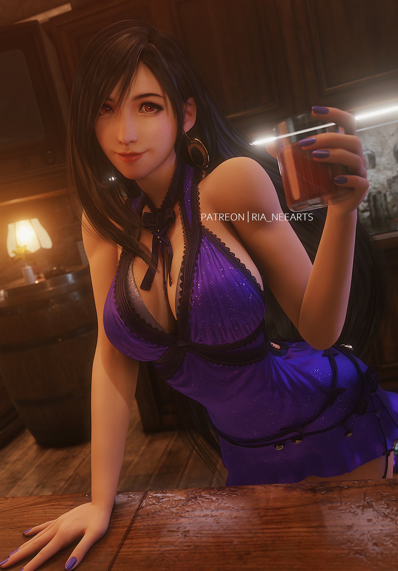 "Here's your drink" ❤️
#Tifa #FFVIIRemake https://t.co/3ktqjS4p0Z