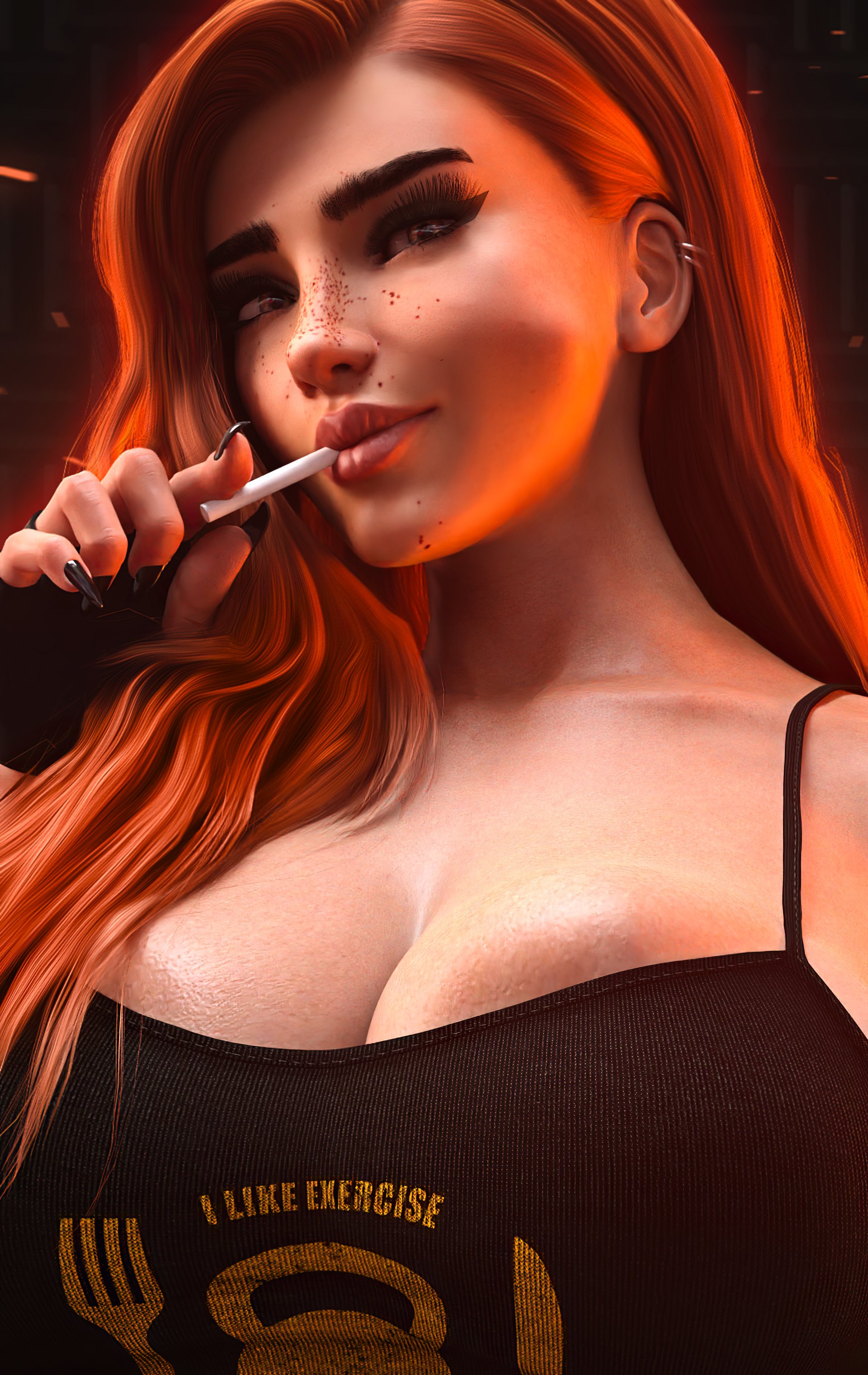 Brigitte Lindholm - Lollipop 🖤
Blowing mind redhead just sucks that lollipop.. 🔥
(8K): https://t.co/Isl8WwY3wx
#OverwatchFanart #Brigitte #nsfwtwt https://t.co/DGbx26niOW
