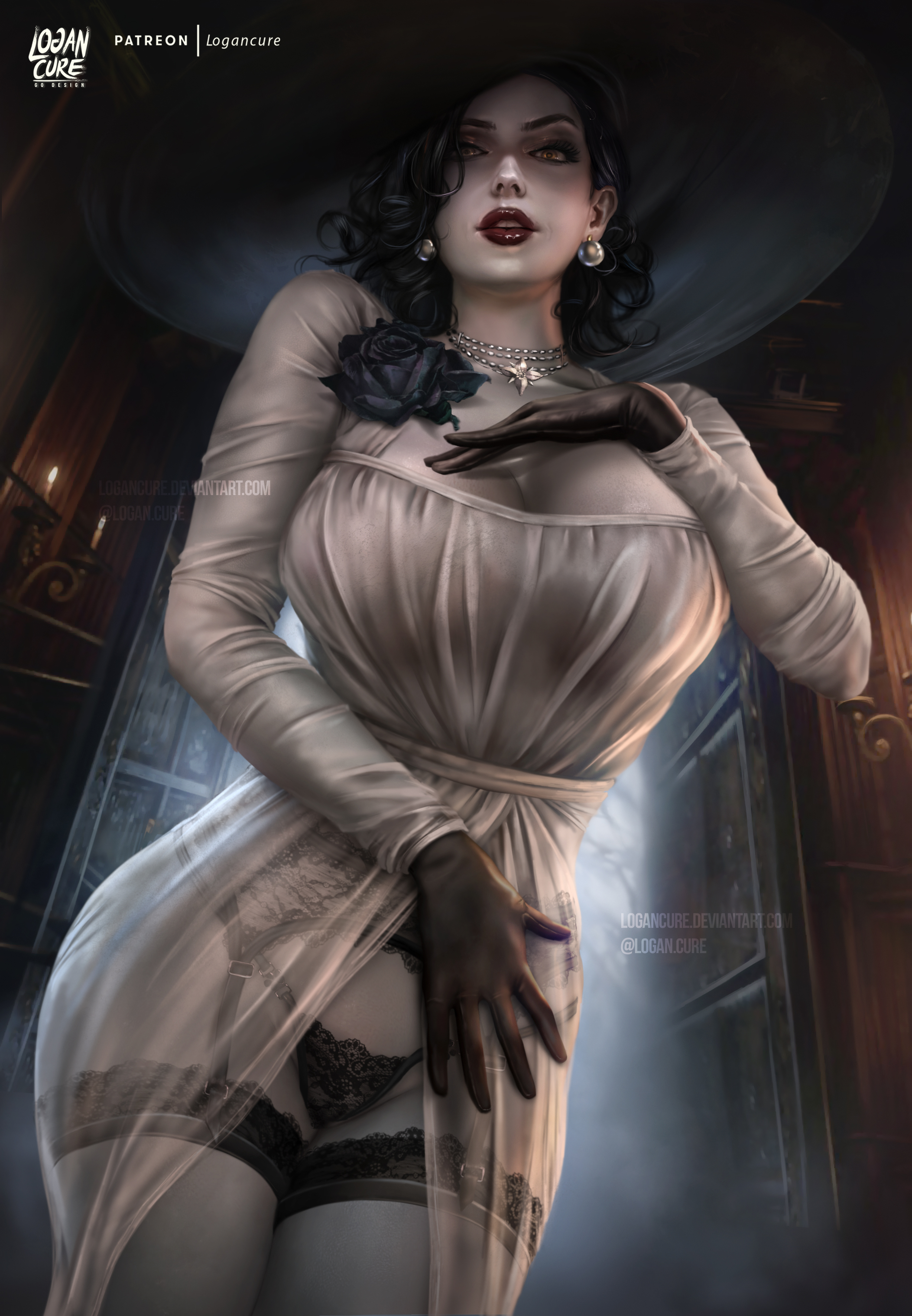 My take of Alcina Dimitrescu from RE Village https://t.co/j389BeZZw9
#LadyDimitrescu #residentevil #residentevilvillage #AlcinaDimitrescu #fanart #capcom https://t.co/n8oYVtQNwL