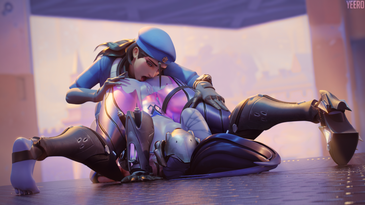 Ana and Widow may be old rivals, but they still have the hots for each other.( ‘ - ‘)~Full imagePatreon (HQ)