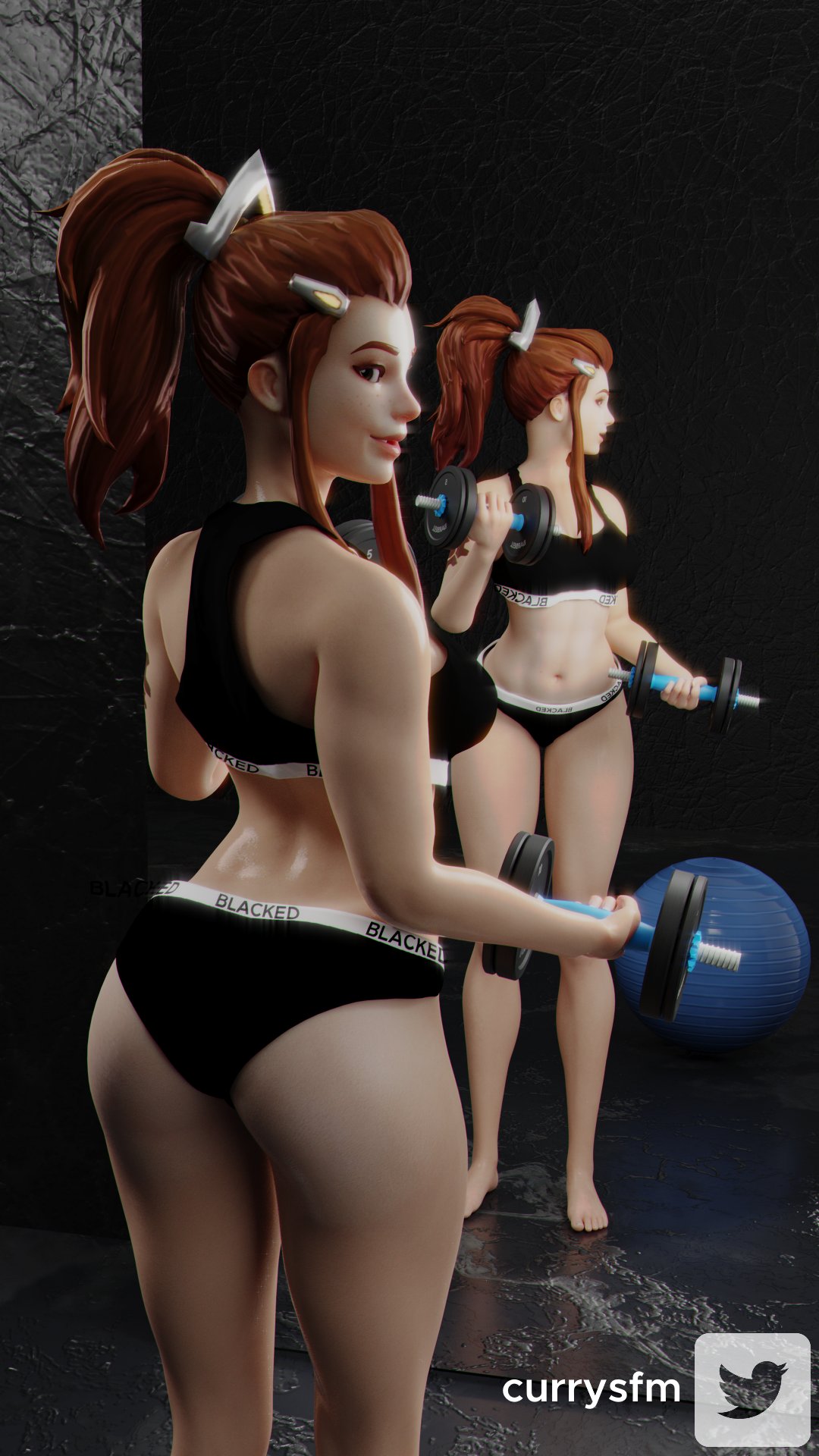 Sweaty Sexy Brig showing off her new sportswear 😍
Brigitte by @arhoangel
Props and Clothes taken from @PharahBestGirl 's pharah model
4k on 🅱️atreon https://t.co/fWDnSWcwHC
#overwatchNSFW #OverwatchHentai #Overwatch https://t.co/iN0ON6hRFy