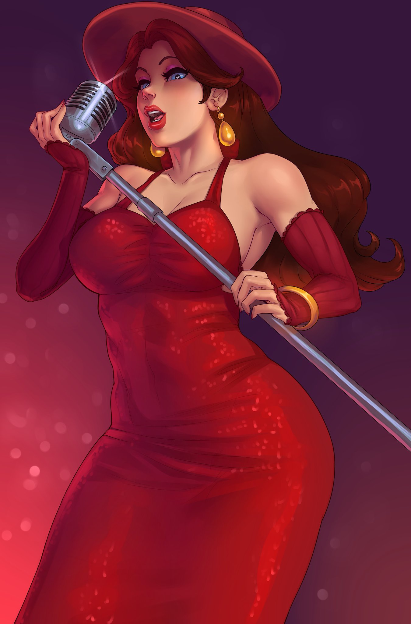 Jump up, Superstar!
Pauline walks up the stage as the character for my Patreon's Monthly Picture in June!
More versions, including lingerie, futa and pubes, are on my Patreon! https://t.co/46Dd3lEawe https://t.co/hfef9cbYQs