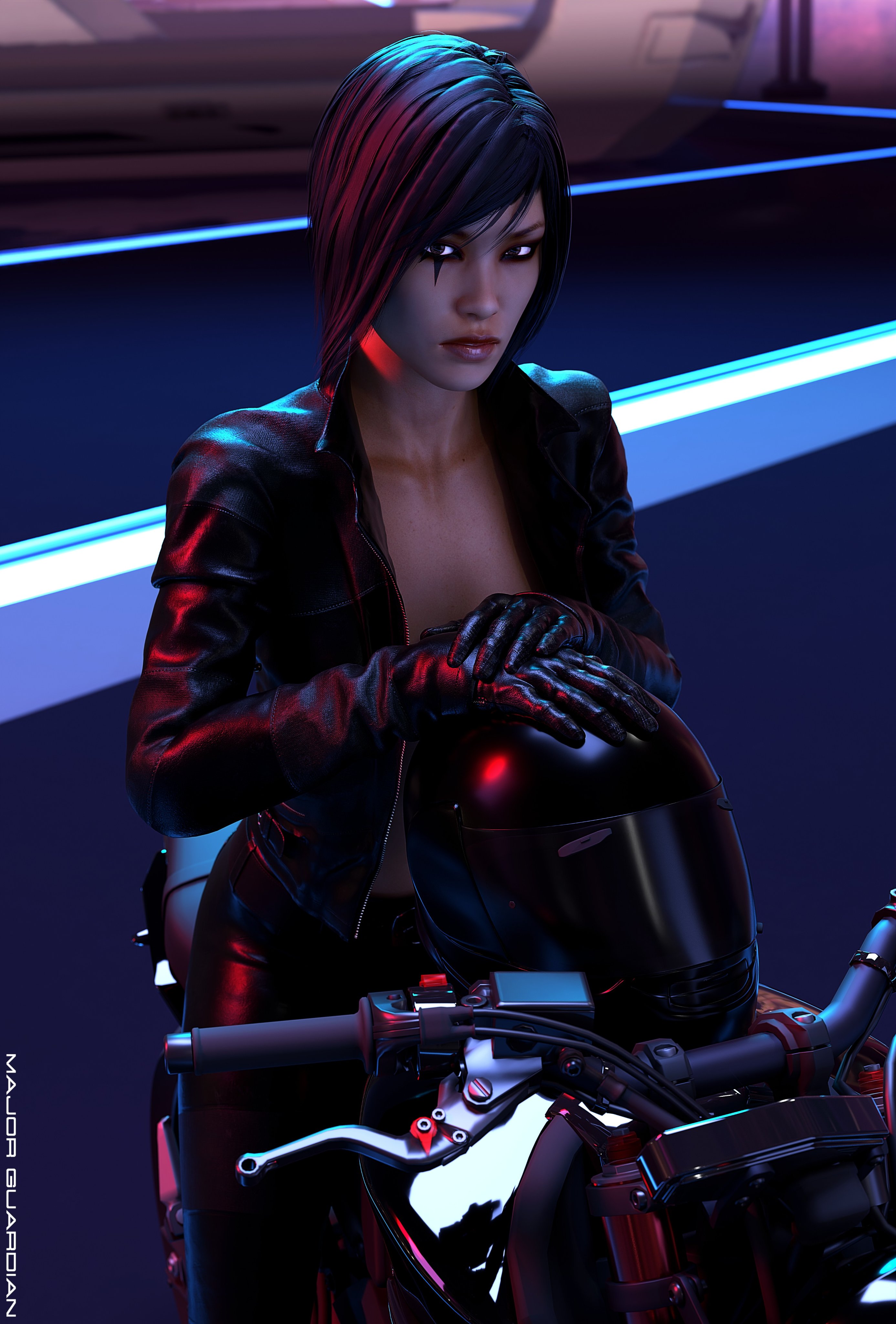 "Biker's Edge"
Really proud of the result, I rarely spent such amount of time on a project it was cool !🥰
Many thanks to @Th3Celtic for his #Faith model🥰
And of course @Sanguine3DX for the bike :D
6K versions : https://t.co/DsQyWCiEA6
#Blender3d #MirrorsEdge #Digitalart #Fanart https://t.co/2sWltSbKsk