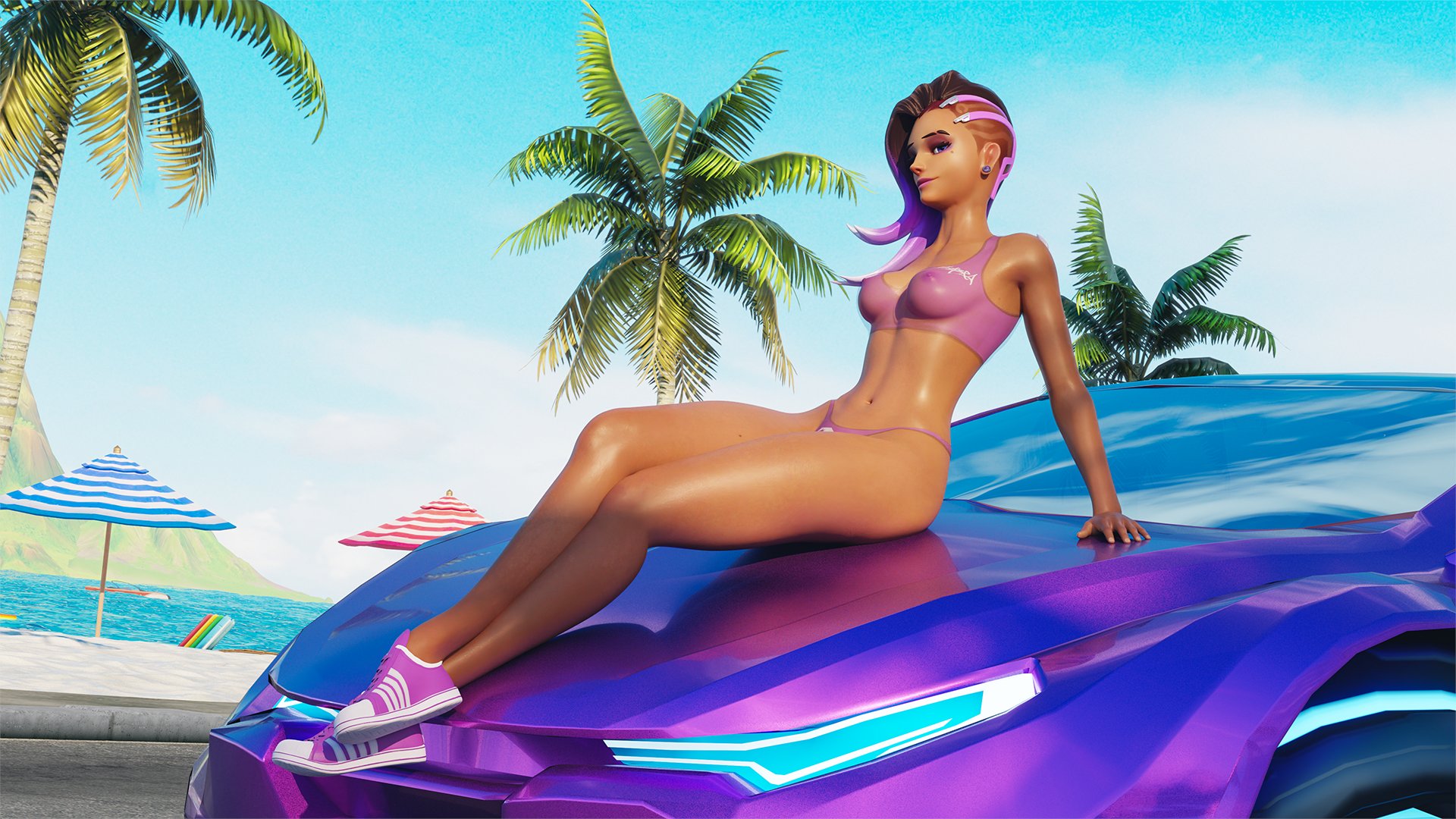 Here is the beach scene with Sombra!^^
There is also a wide shot version in the Mega folder where the uncompressed pictures are: https://t.co/v8BpjAhpbp
model by @arhoangel
base car port by @UberMachineWork
4k and Early Access:https://t.co/Lzz32Ixlya https://t.co/iGr6W2SnIF