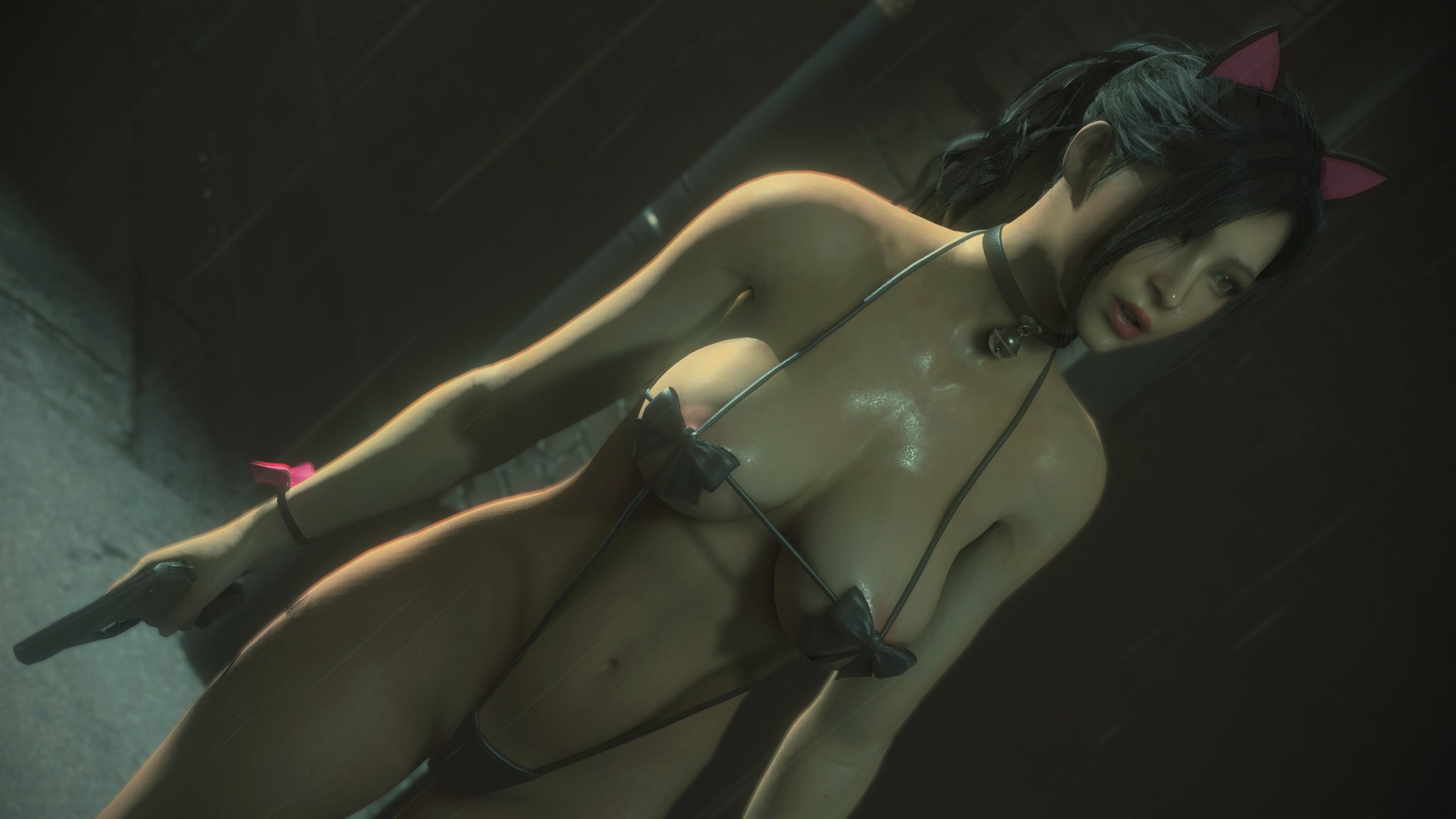 Ada is sexy & dangerous #ResidentEvil #residentevil2remake #AdaWong #nsfw #lewd #mods #neko https://t.co/Dlj0fAPT9L