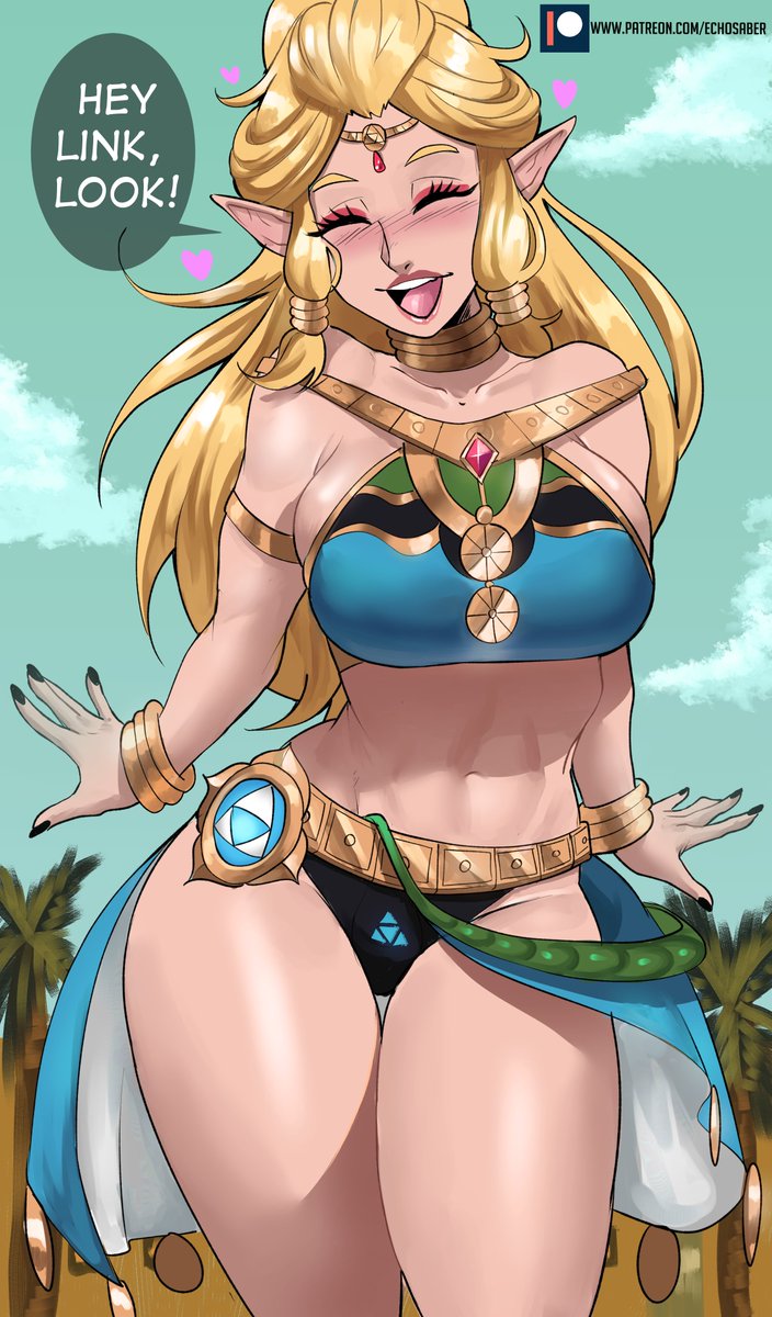 Zelda's Gerudo Outfit!! ππ¦ https://t.co/H7qM3qrQyN