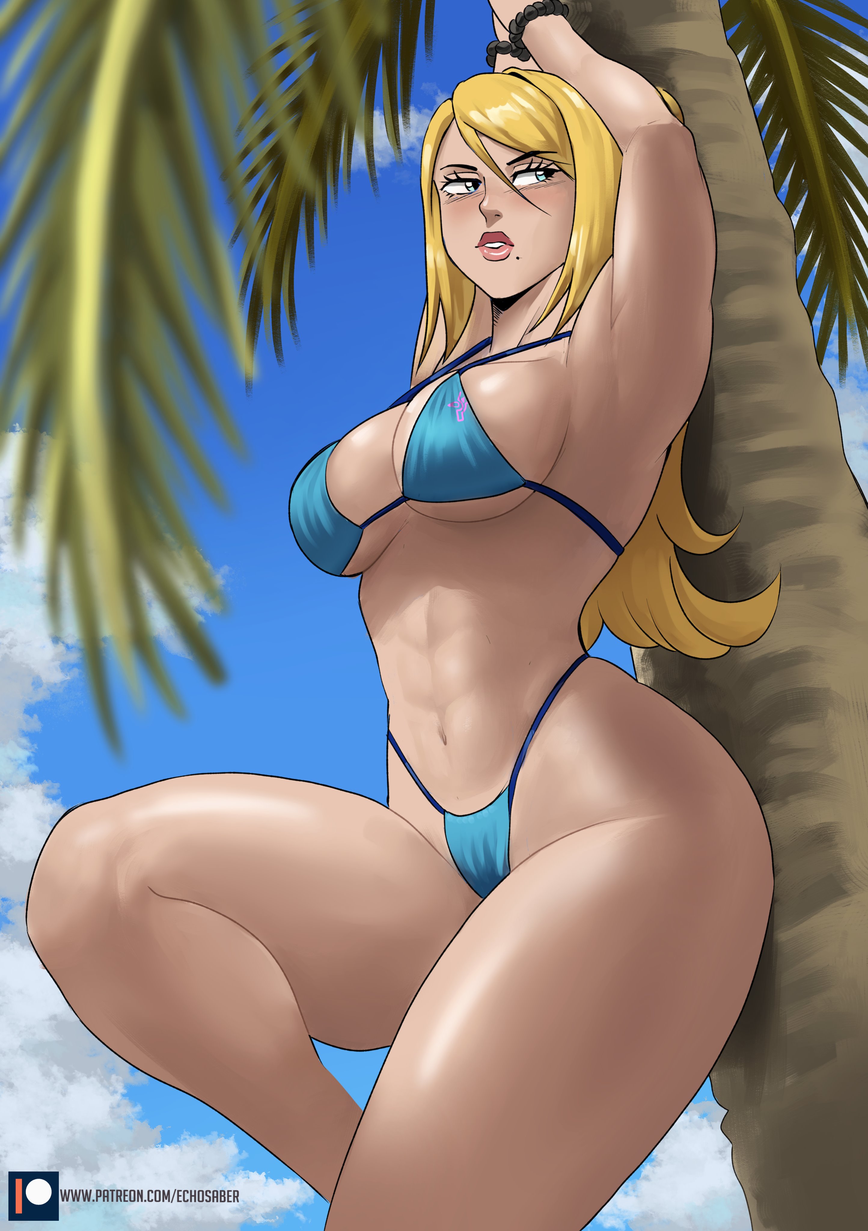 Summer Samus Aran 🔥❤️ https://t.co/ivwAXQLI5q