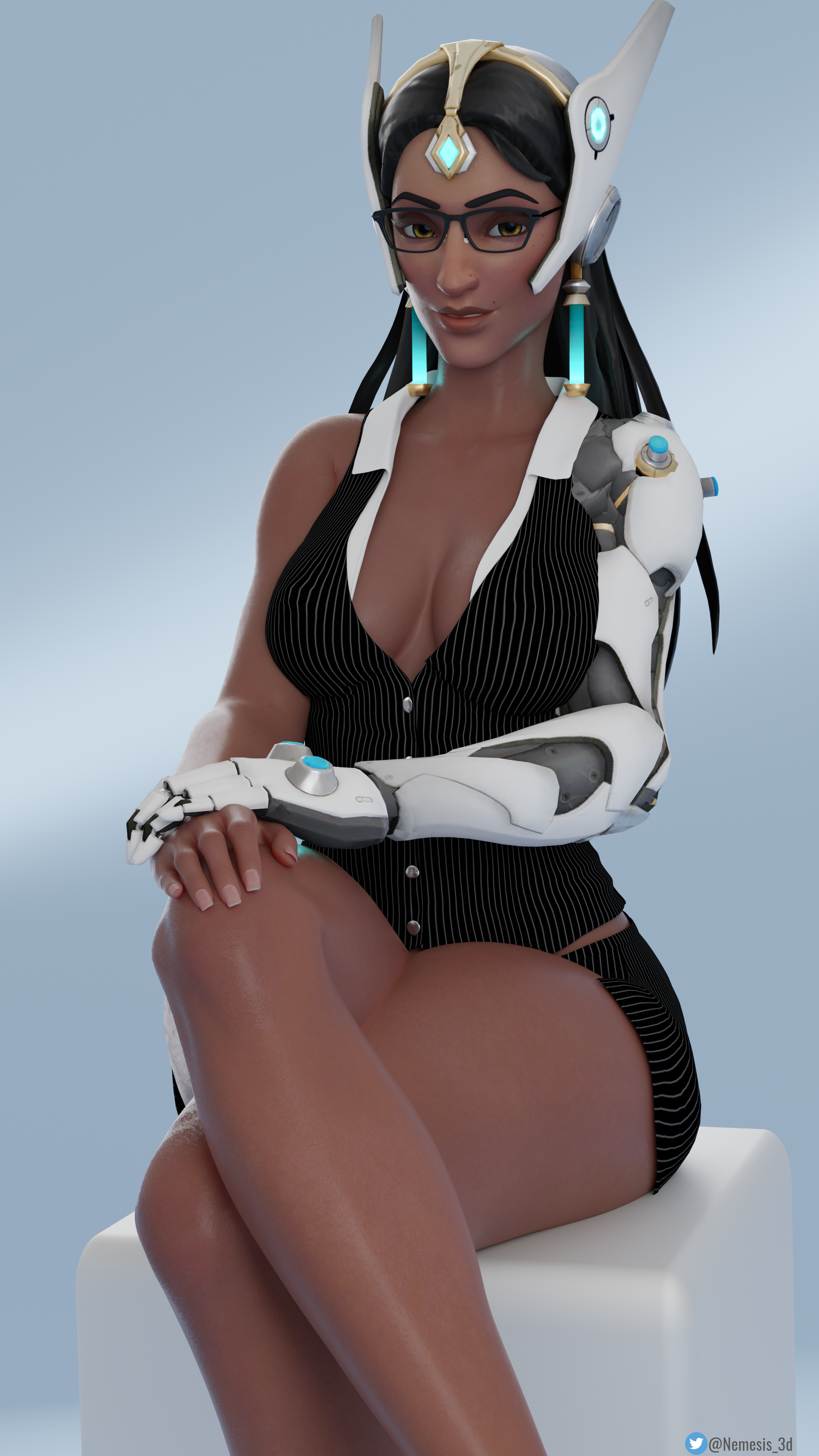 👓Glasses cutie: Symmetra💙🤍
It's been awhile but here's another hero in my glasses cutie series!
This time we have sexy Sym
https://t.co/oDPAWtg9X4
https://t.co/jfz0lDeG6P
#Overwatch #Symmetra #Pinup #NSFW https://t.co/e42ONsGJgS
