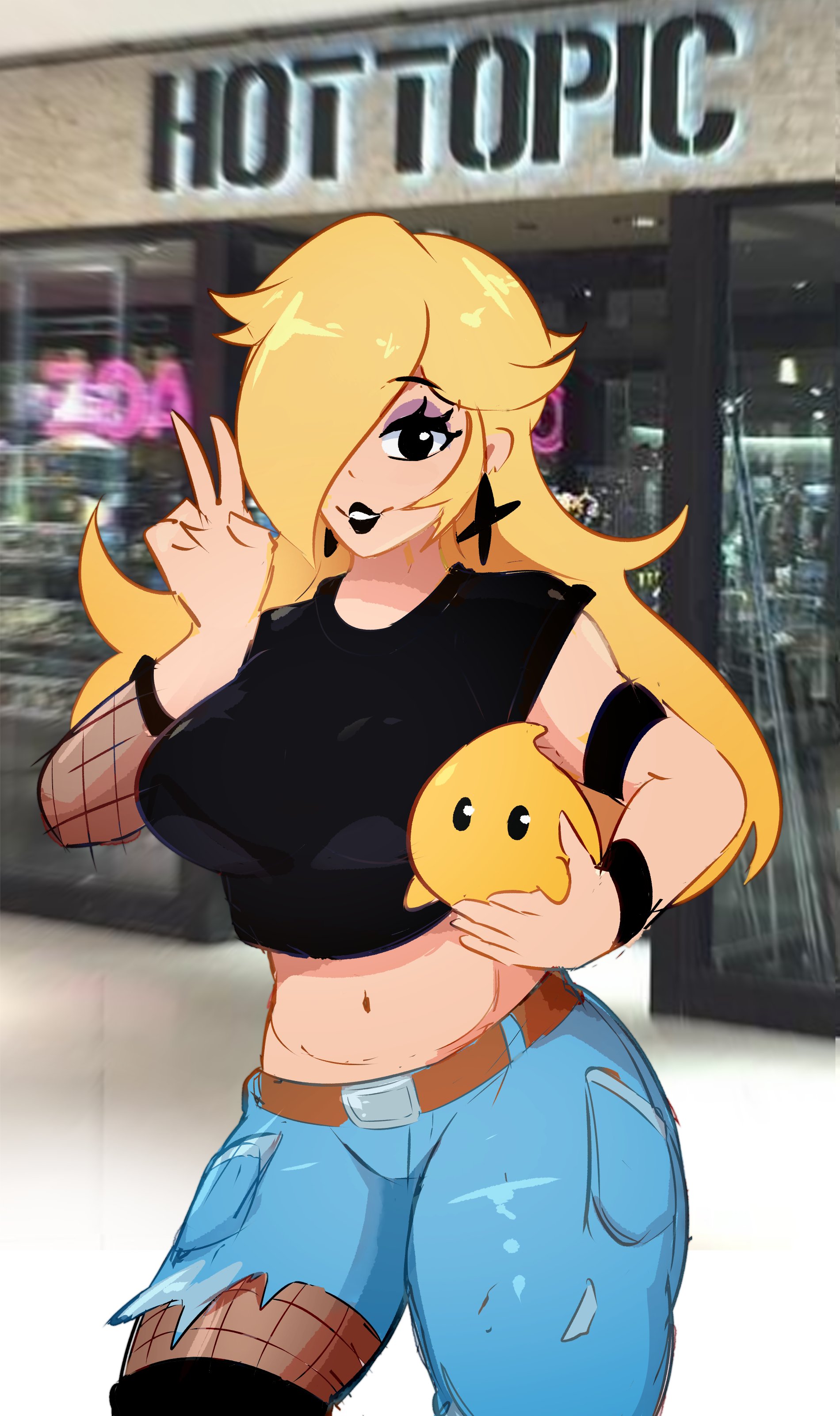 Rosalina went to Hot Topic https://t.co/9LqplvxRyP
