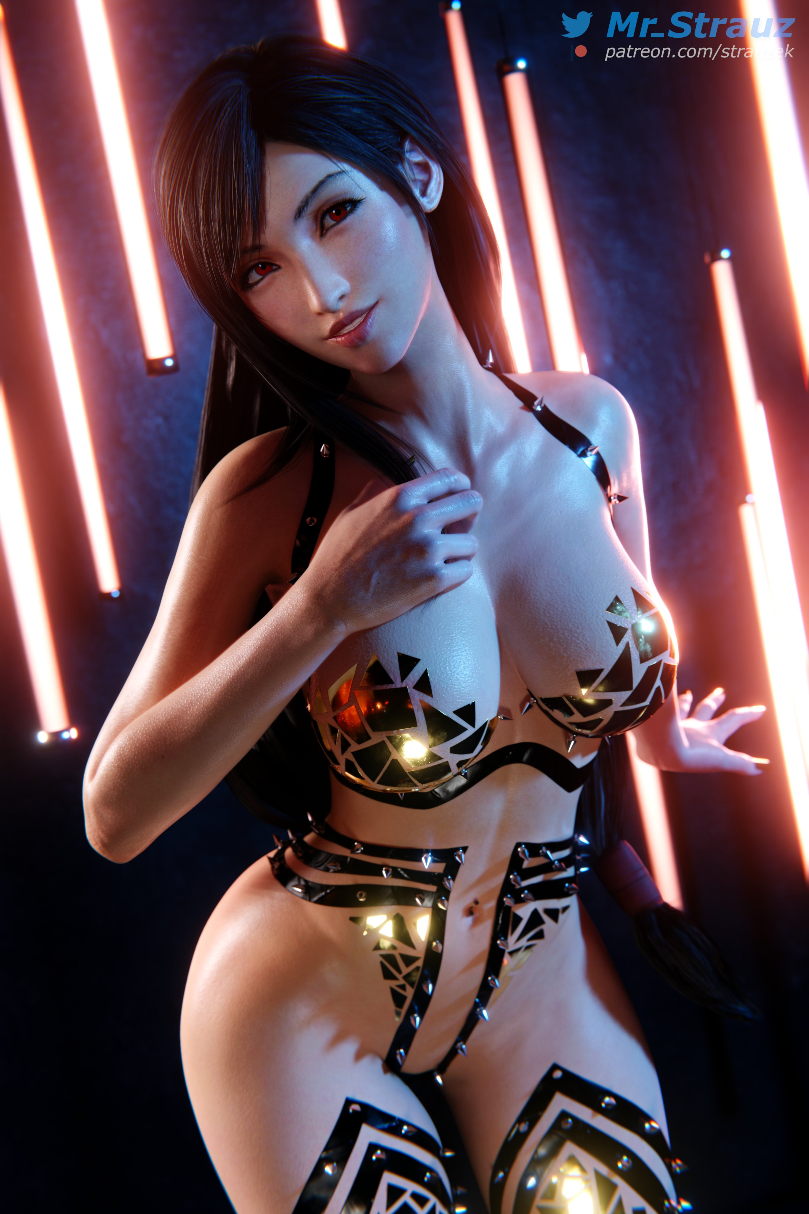 Tifa Black Tape Project
#TifaLockhart #BlackTapeProject #FF7Remake #NSFW #BlenderEevee https://t.co/LVmKwmWXEk