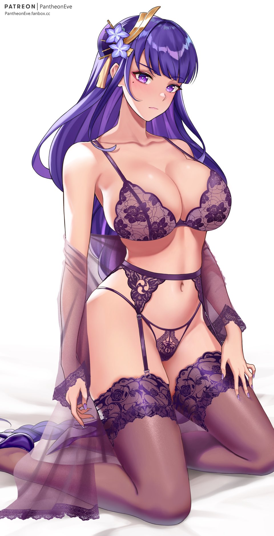 Raiden Shogun but she’s a lingerie model 💜
#原神 #GenshinImpact #baal https://t.co/do8aEvyYYg