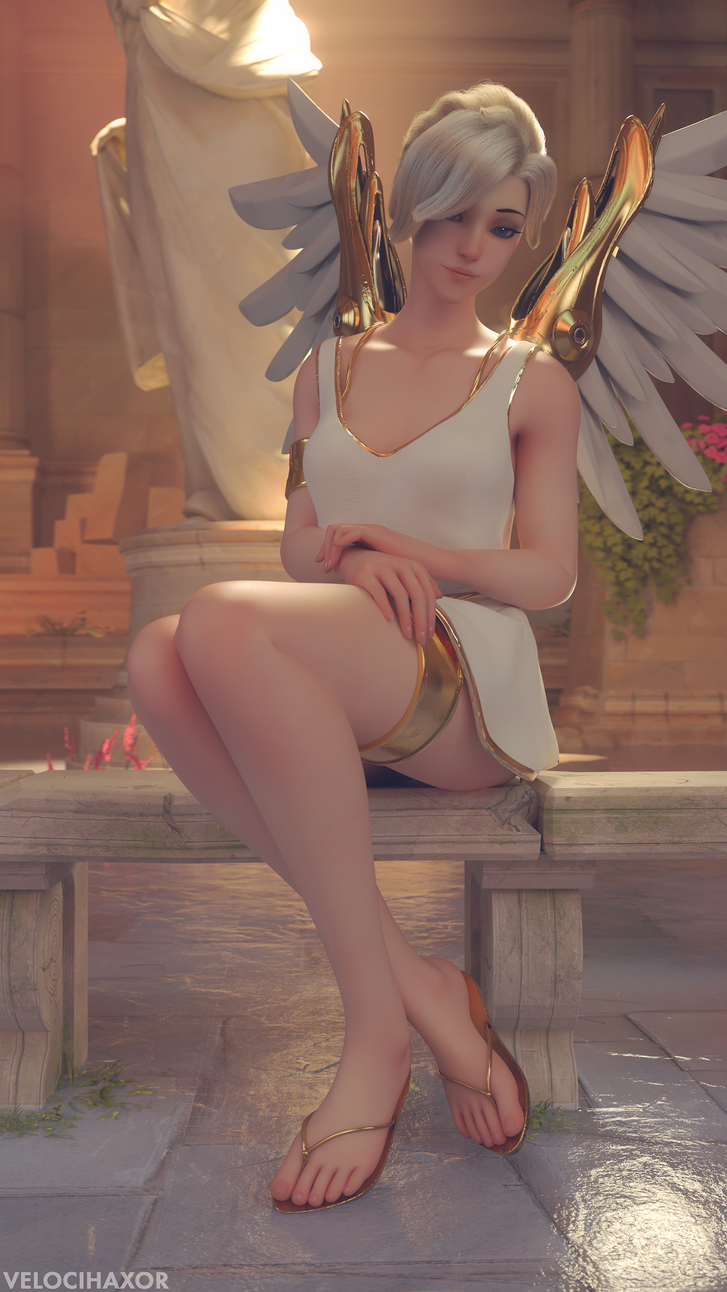 Just a cute little Angel to brighten your day.
1440p: https://t.co/wSuYt5uMLq
4k @ https://t.co/OXc9gqEWGP
*Outfit's based on her "Winged Victory" skin in the game.
Happy weekend everyone! https://t.co/Mcxf4HRE7K