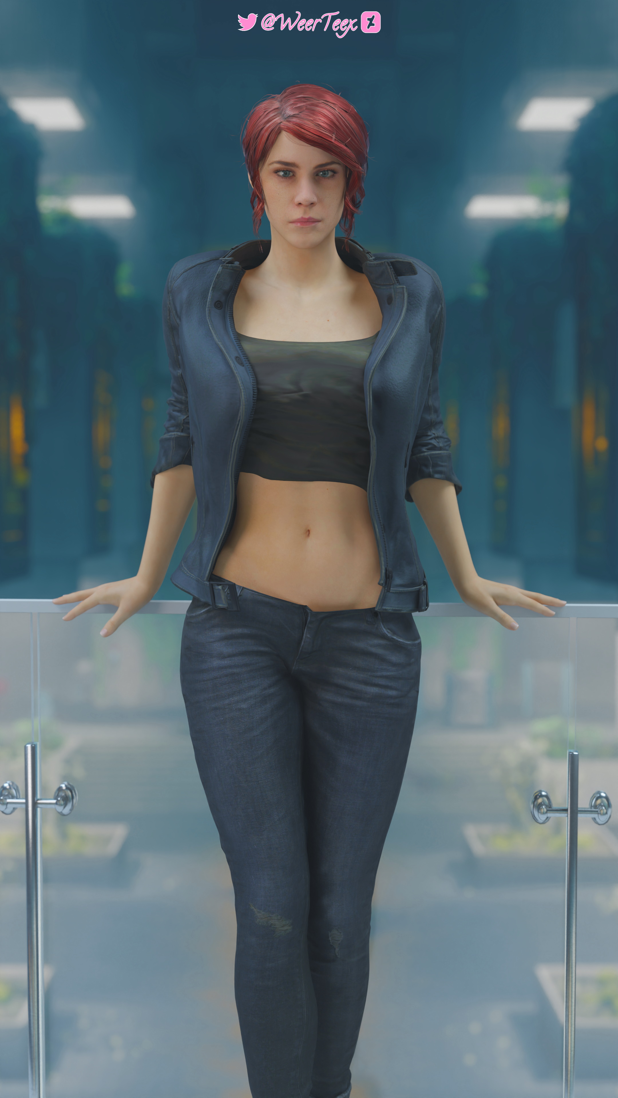 Jesse by @PhysXstudios Based on https://t.co/tPEP5yw02w Honestly the jacket was too big to handle, Max Payne wants it back. https://t.co/ziisUDd5qM
