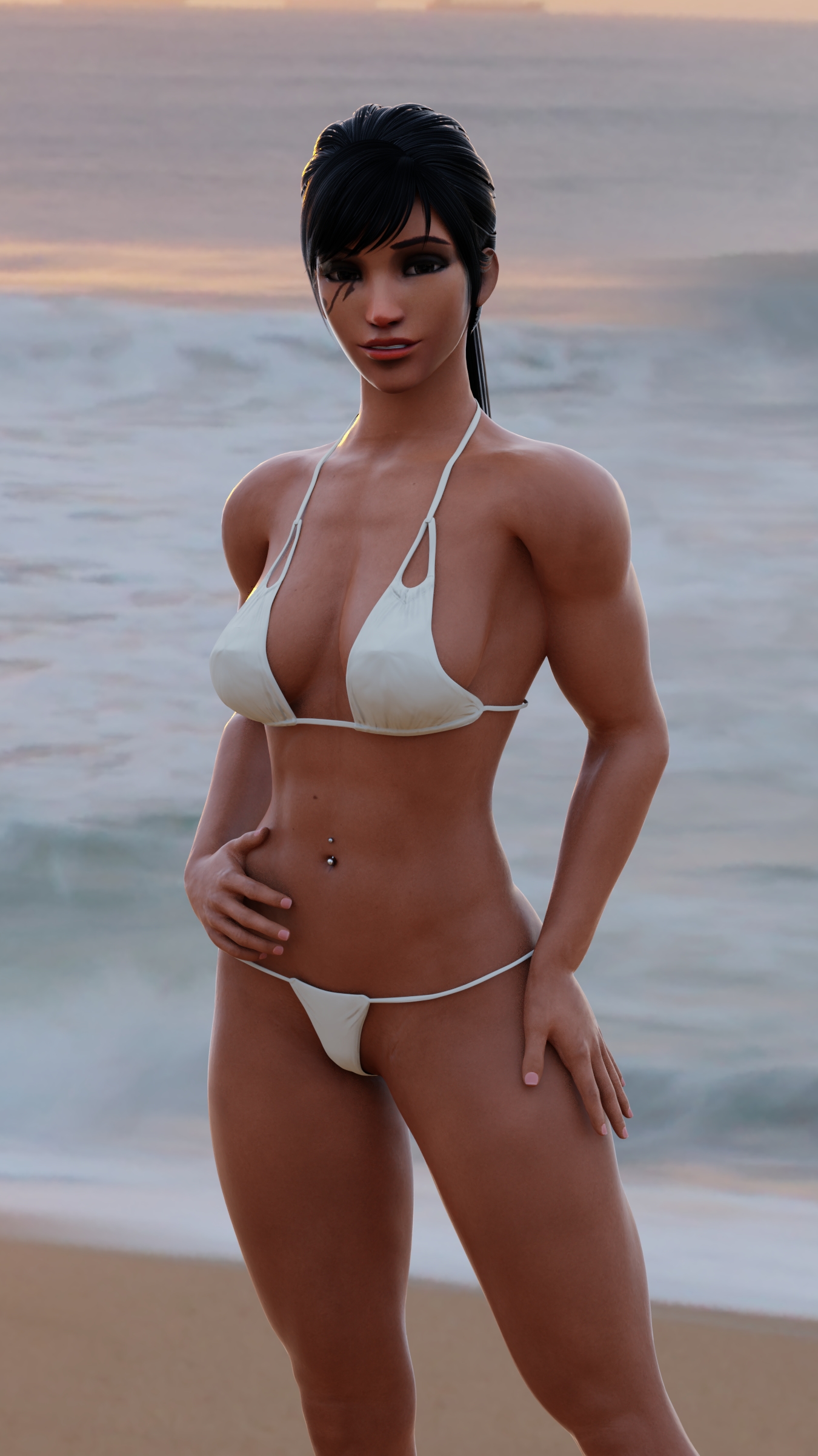 Another lazy beach render, this time with the Rocket Queen. Twitter is just gonna crop to her breasts, isn't it?
Amazing Pharah model by @PharahBestGirl https://t.co/sWAkCG7Wsl