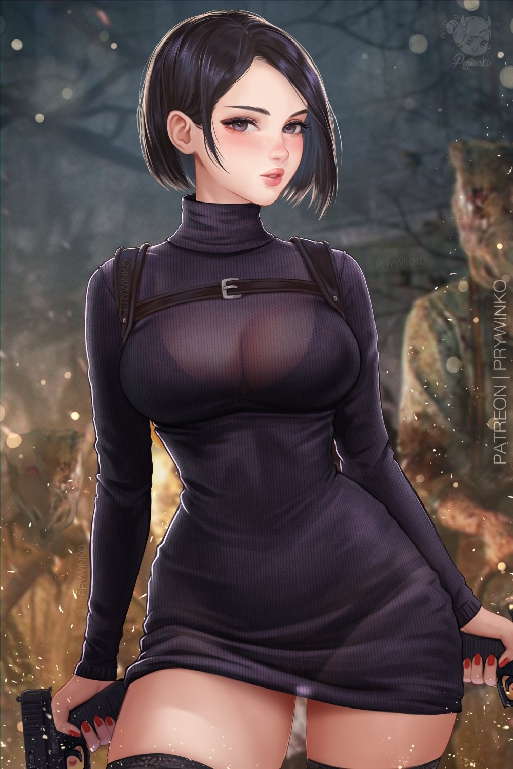 Black dress Ada Wong ☠️
#ResidentEvil #ResidentEvil4 https://t.co/nHE2LTRcSp