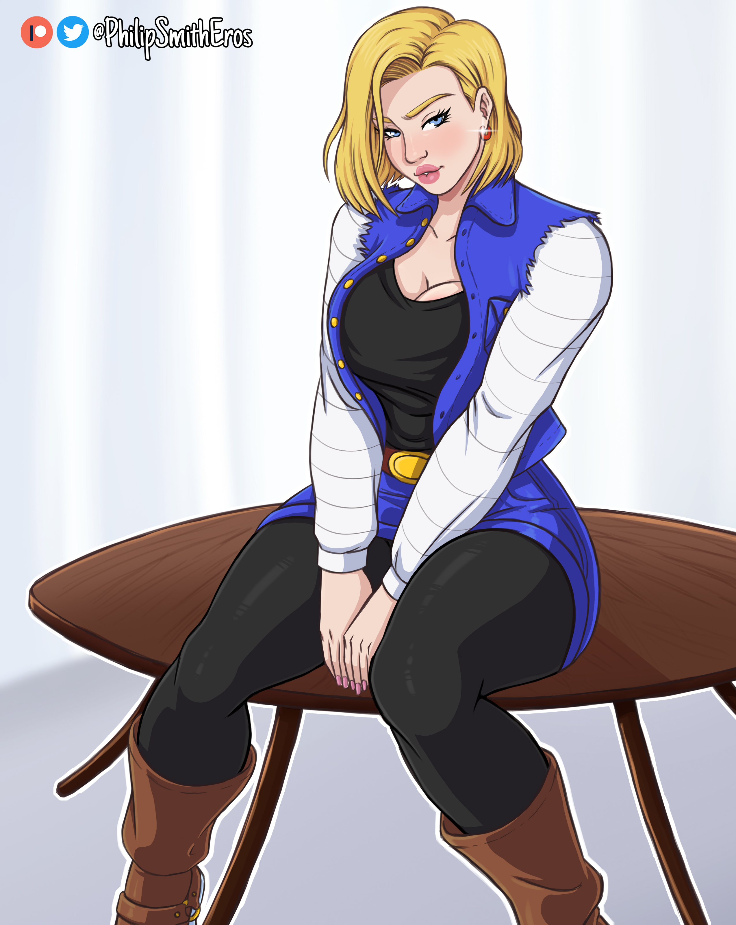 After almost 3 months of the craziest sex battles the tournament has a Champion, here is the art for the Champion Android 18!! 🥳
Support me on patreon: https://t.co/nhcdDc3Q1U https://t.co/KN4aQNWhxZ