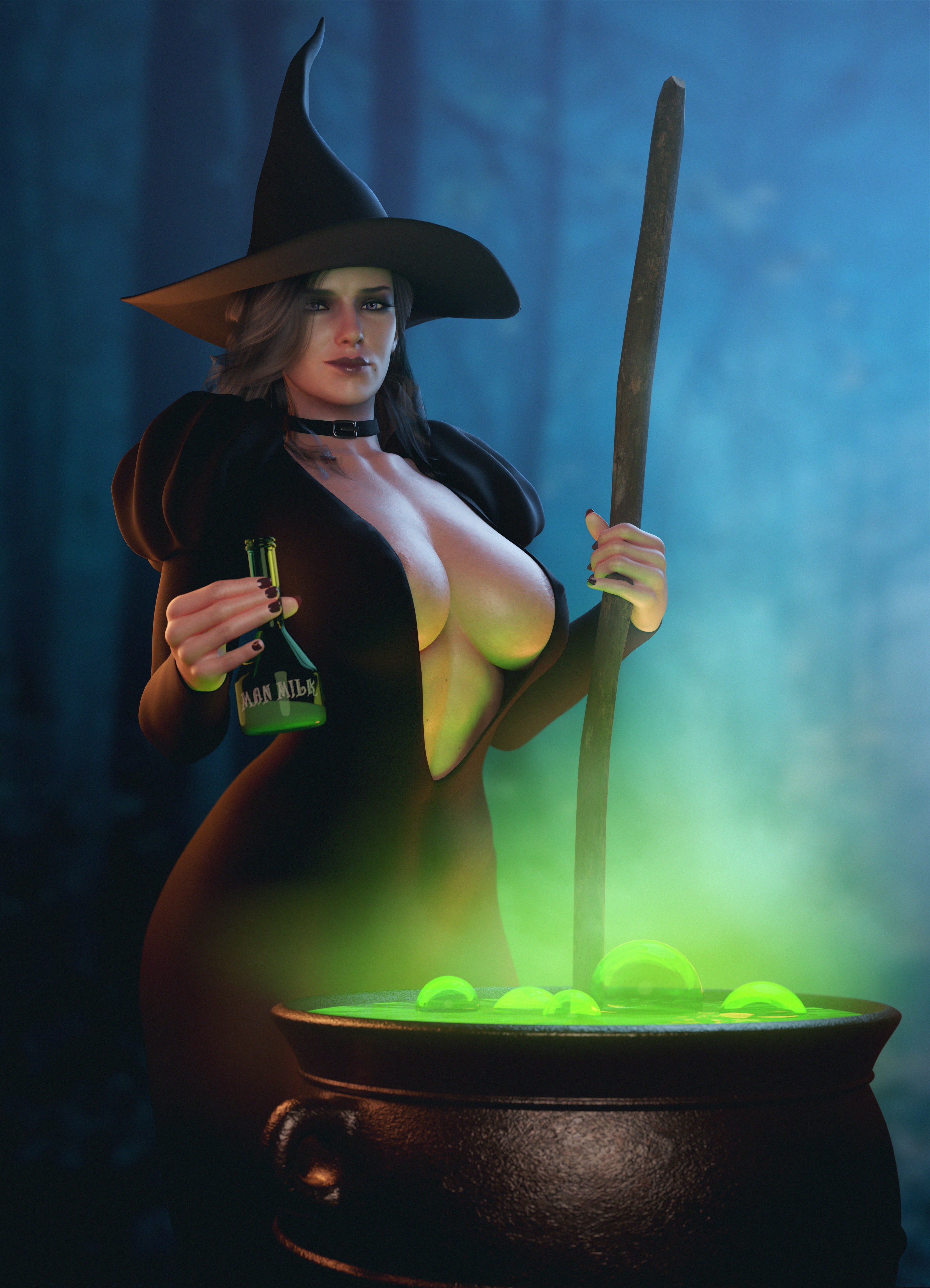 its spooktober!๐yennefer is getting into the season with some witch brewing!๐ฆ
hq: https://t.co/7V1V9BLzVx https://t.co/jCFGwEYHwV