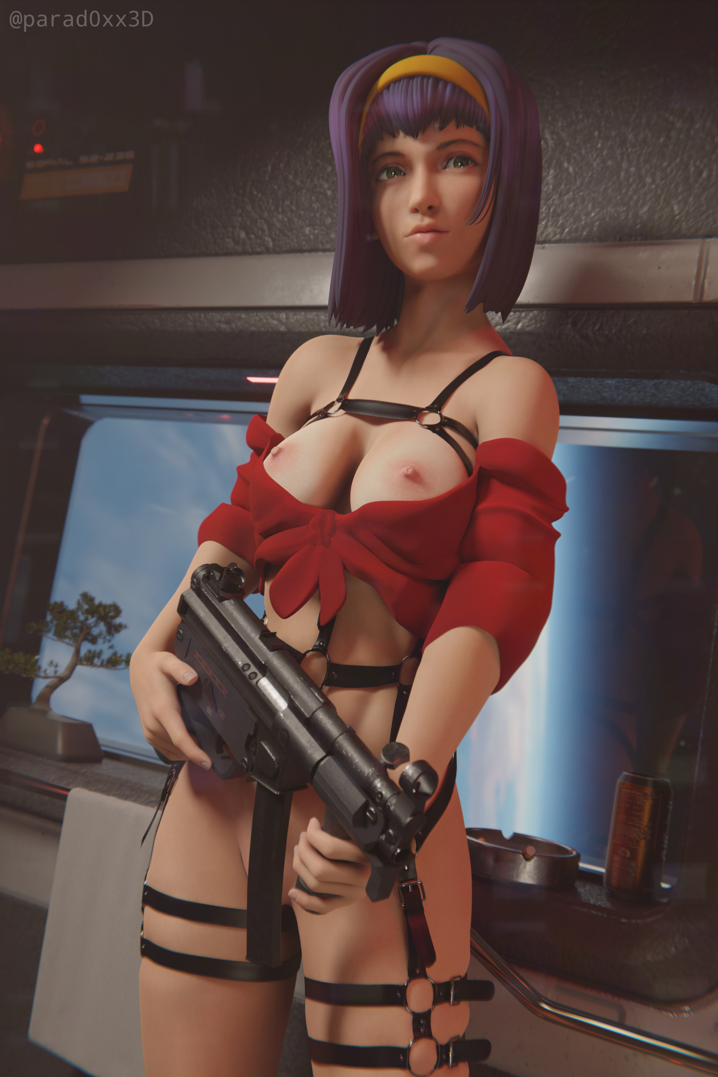 It's Faye's day today!
HQ: https://t.co/V0dvUH2MiG
Model: @d_forte3
Body: @MustardSFM
Map port: @Akidia_
#FayeValentine #CowboyBebop #NSFW https://t.co/KYMgsXksyE