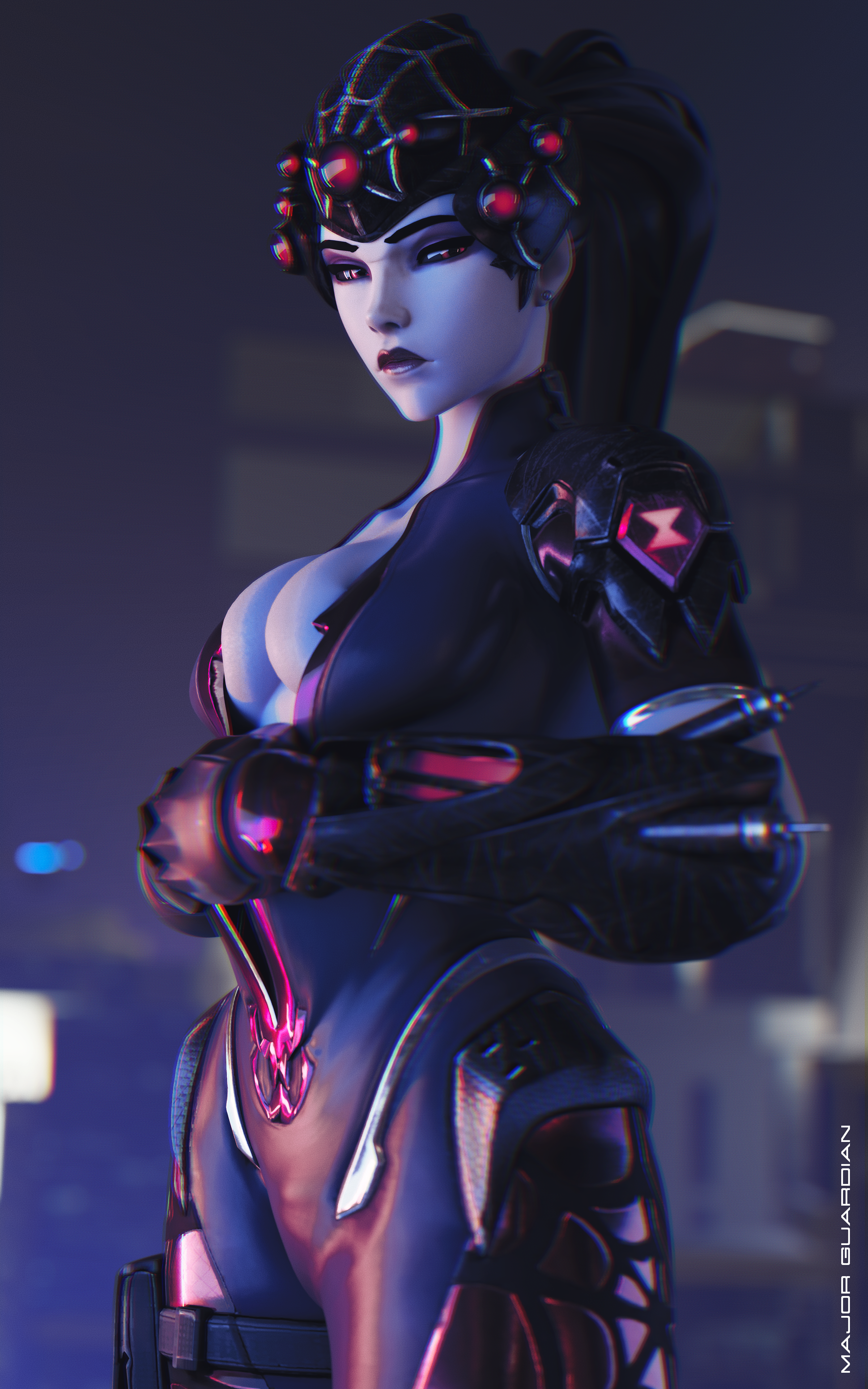 "Noirceur"
It's been a while since my last time with #Widowmaker!
Thanks to : @mavixtious for the model
@Rentegra1 for the previous help with editing (you'll recognize his version)
https://t.co/3QRdUpSFch
https://t.co/1gXF4zOyRN
#Overwatch #Pinup #Widow #blender #OverwatchFanart https://t.co/y4nfU6iW5m