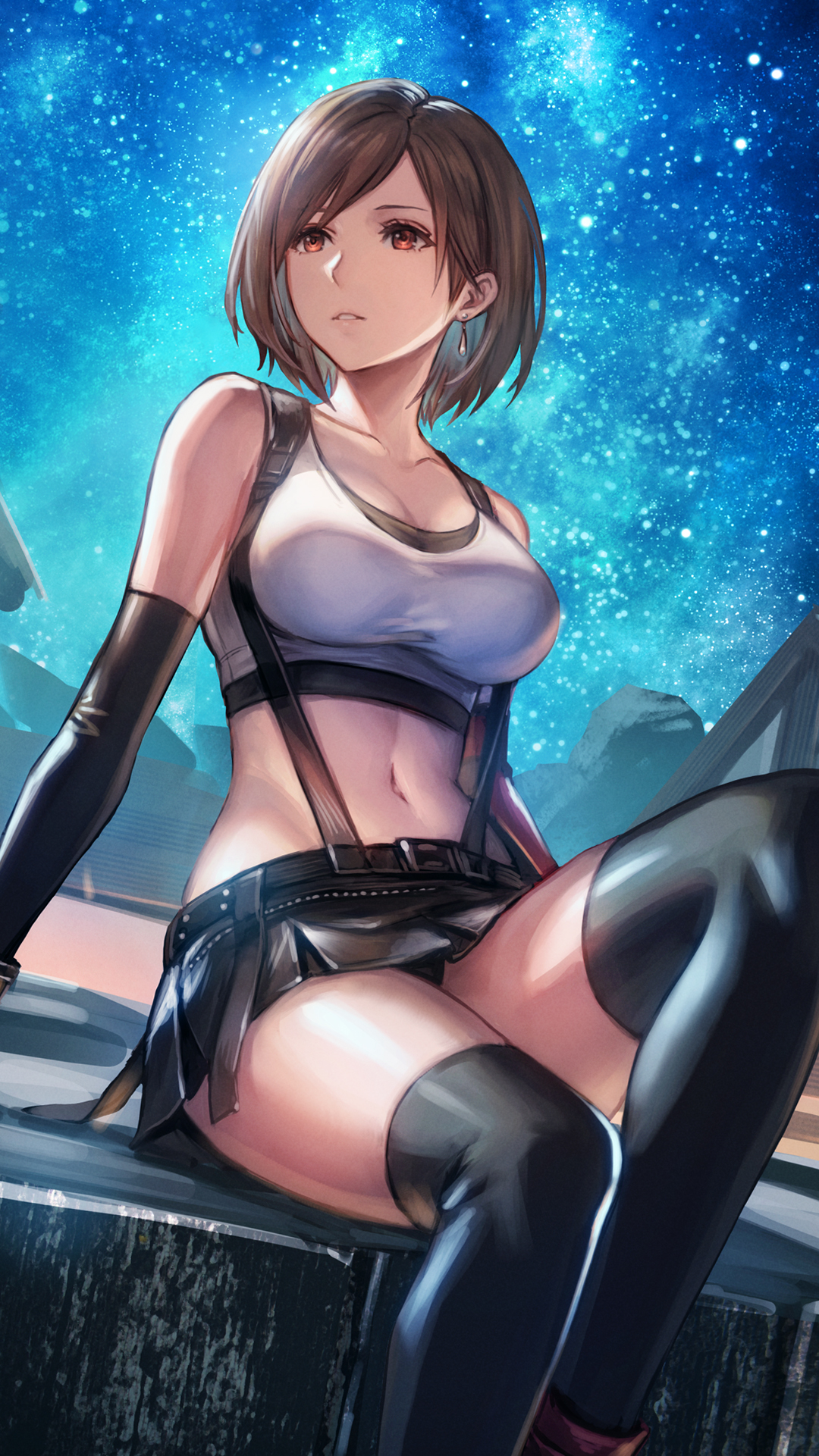 ティファのショートヘア。新鮮~✨
#TifaShortHair https://t.co/DYQZMUPMGn